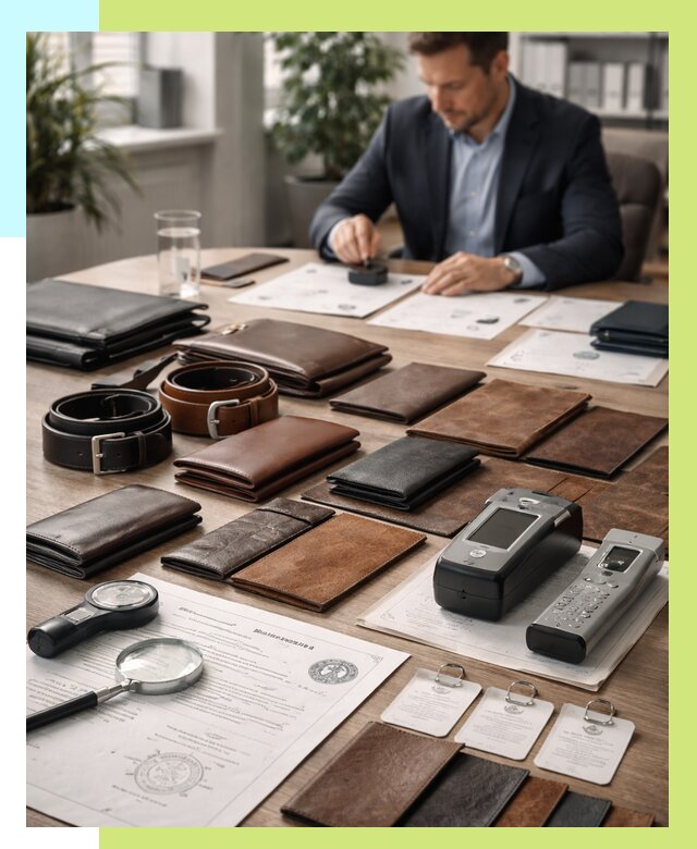 Сертификация кожаных изделий в Верхнем Уфалее от 12281 р. | Алешин-Врф