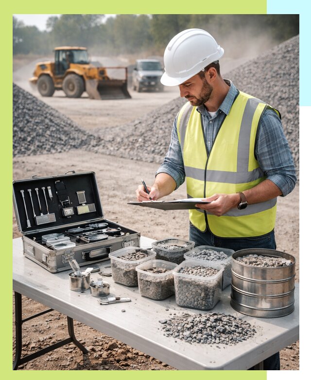 Сертификация щебня в Верхнем Уфалее по ГОСТу и техническим требованиям