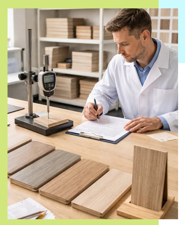 Сертификация ламината с испытаниями и оформлением документов в Верхнем Уфалее