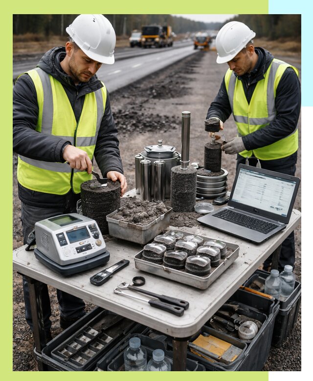 Сертификация асфальта: испытания и подтверждение в Верхнем Уфалее