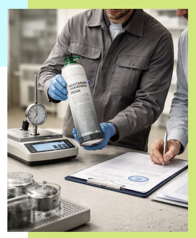 Сертификация монтажной пены в Верхнем Уфалее от 15351 р. | Алешин-Врф