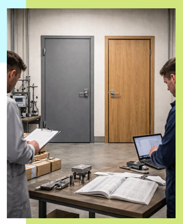 Сертификация дверей в Верхнем Уфалее от 8187 р. под ключ | Алешин-Врф