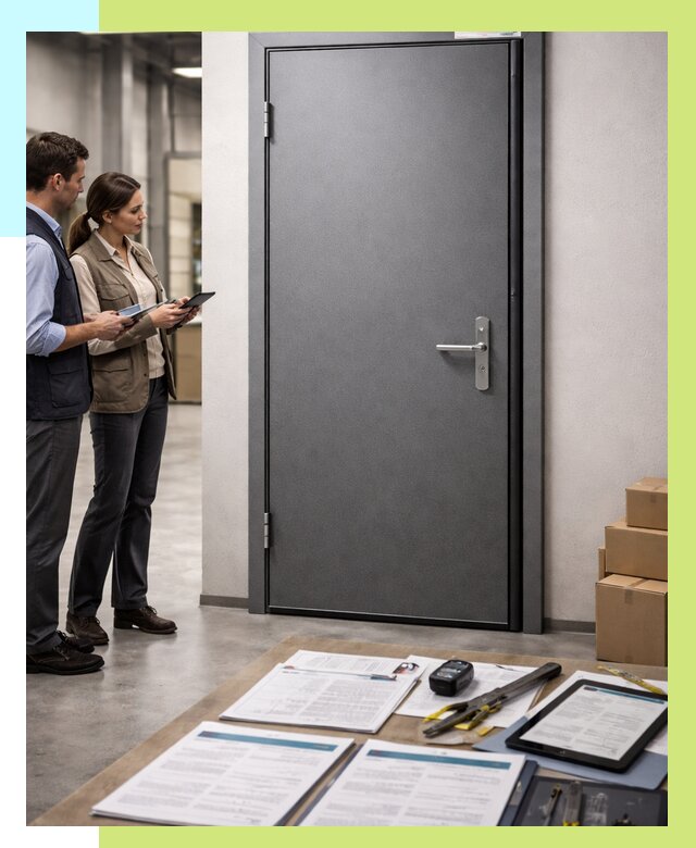 Сертификация противопожарных дверей в Верхнем Уфалее от 9211 р. | Алешин-Врф