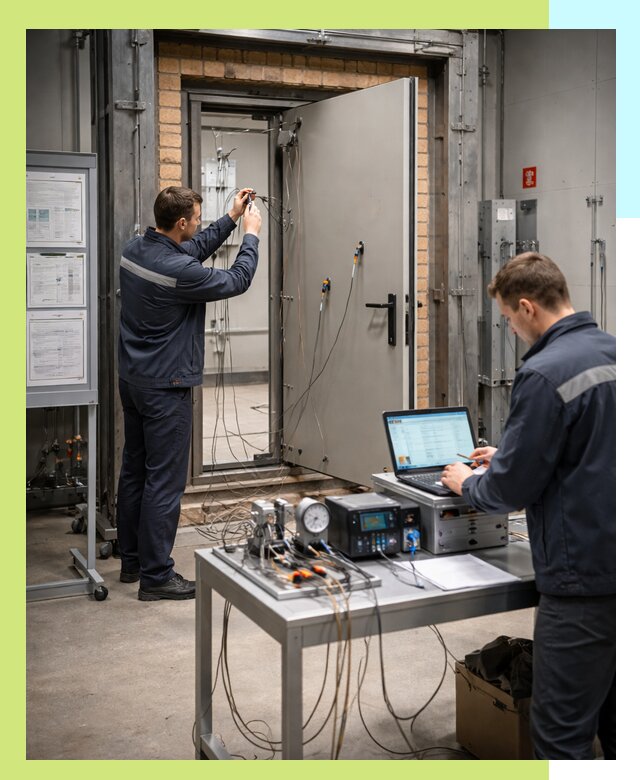 Сертификация противопожарных дверей в Верхнем Уфалее по ГОСТ и ТР