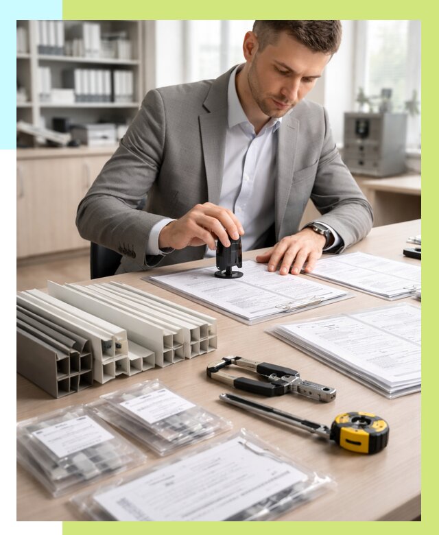 Сертификация ПВХ продукции в Верхнем Уфалее от 8699 р., Алешин-Врф