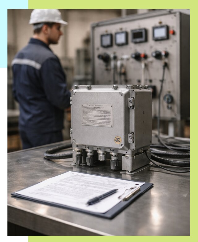 Сертификация взрывозащищенного оборудования в Верхнем Уфалее от 35819 р. | Алешин-Врф