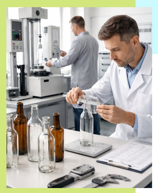 Сертификация стеклянных бутылок и сопутствующей упаковки в Верхнем Уфалее