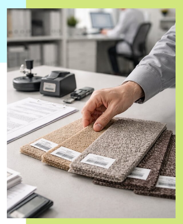 Сертификация ковролина в Верхнем Уфалее от 15351 р., Алешин-Врф