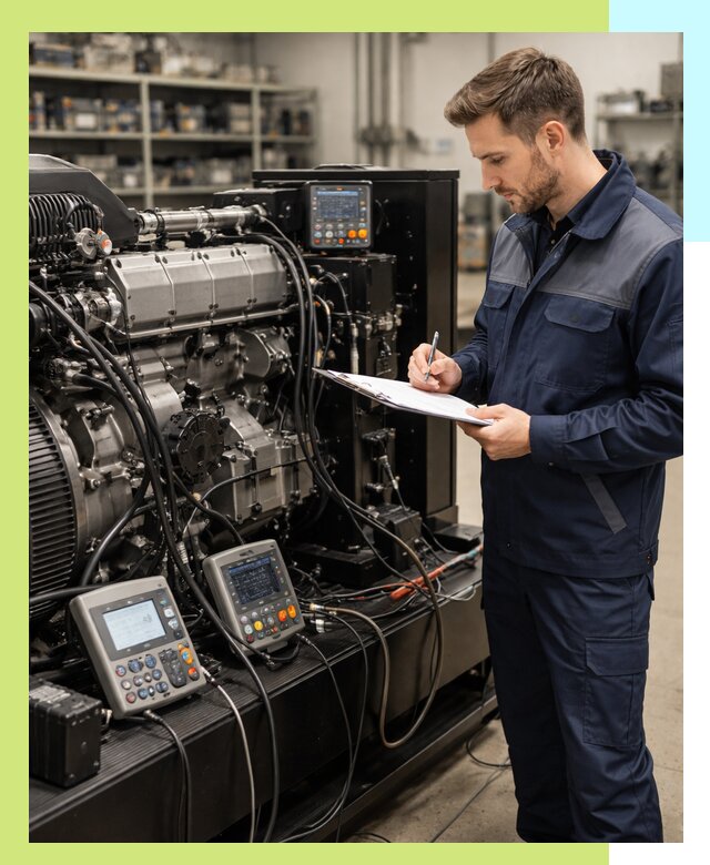 Сертификация дизельных генераторов и их оборудования в Верхнем Уфалее