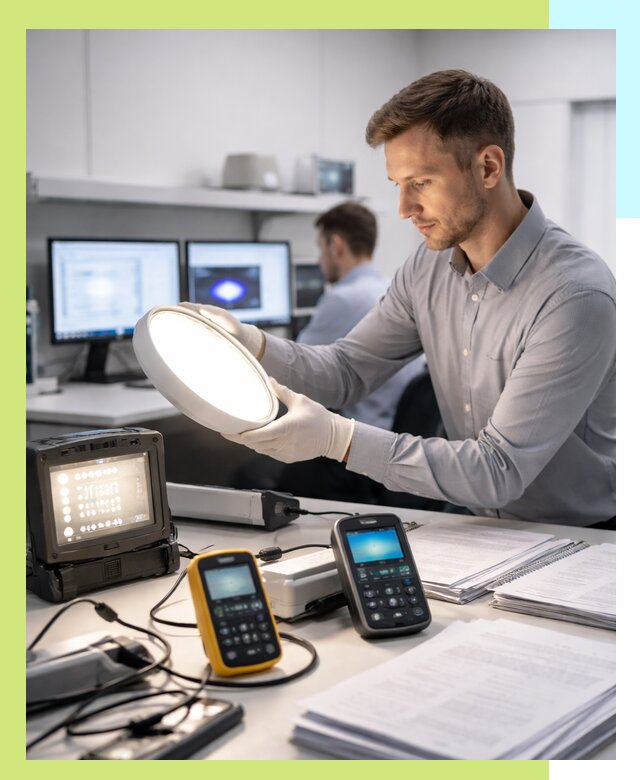 Сертификация светильников в Верхнем Уфалее: испытания и оформление