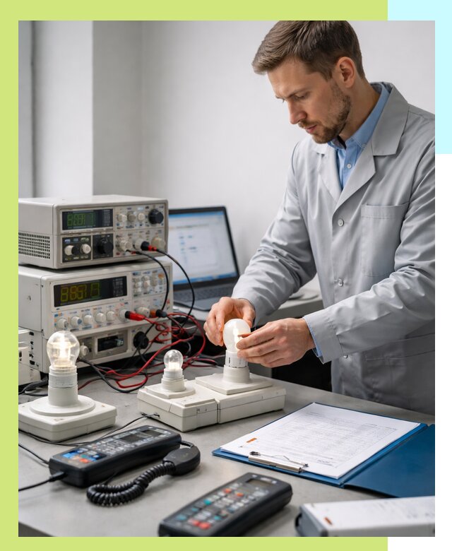 Сертификация ламп и светильников в Верхнем Уфалее по нормативам