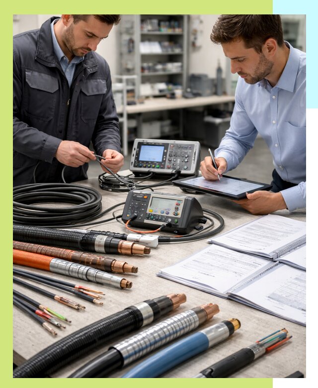 Сертификация кабеля и электропроводки в Верхнем Уфалее под ключ