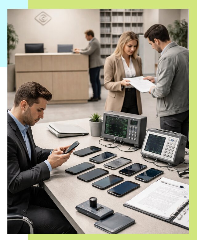 Сертификация телефонов в Верхнем Уфалее от 25585 р. под ключ | Алешин-Врф