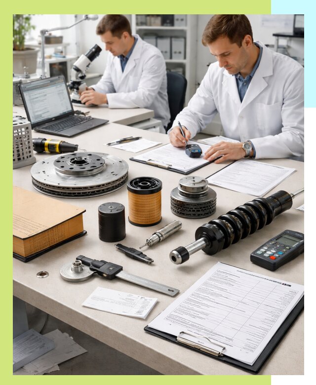 Сертификация автозапчастей и комплектующих в Верхнем Уфалее по ГОСТ