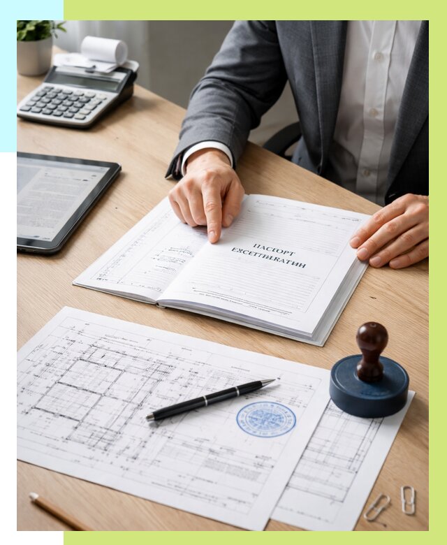 Паспорт эксплуатации в Верхнем Уфалее под ключ от 4605 р. Алешин-Врф