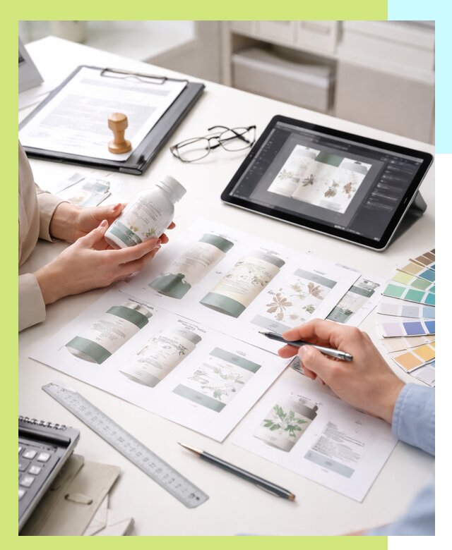 Профессиональная разработка дизайна и текста этикетки продукции в Верхнем Уфалее