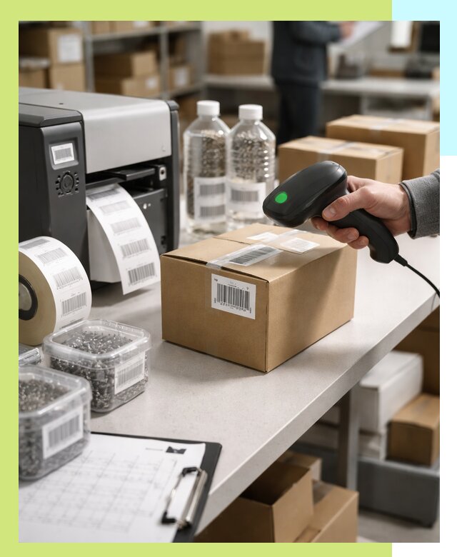 Штрихкодирование продукции и маркировка для продажи в Верхнем Уфалее