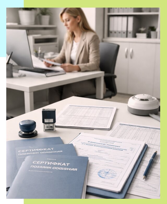 Сертификаты пожарной безопасности в Верхнем Уфалее от 15351 р. | Алешин-Врф