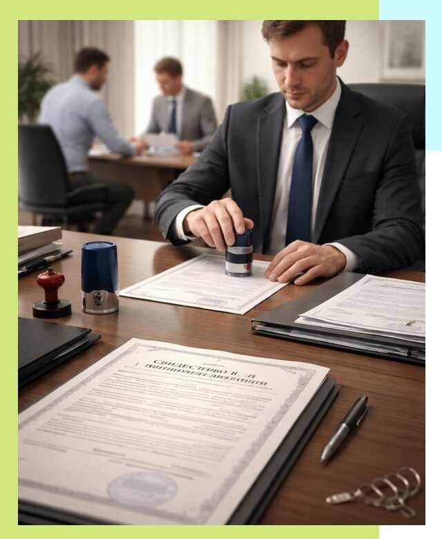 Оформление свидетельства о государственной регистрации в Верхнем Уфалее