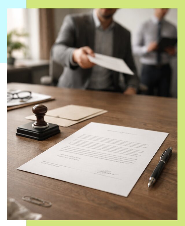 Отказное письмо по сертификации в Верхнем Уфалее от 3582 р. | Алешин-Врф