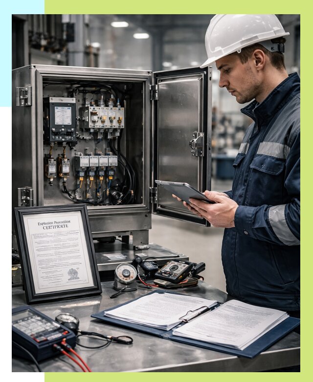 Сертификат взрывозащиты в Верхнем Уфалее от 46053 р. | Алешин-Врф