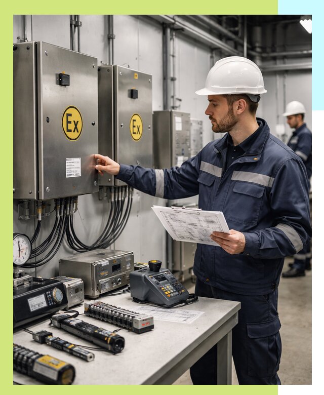 Сертификат взрывозащиты промышленного оборудования в Верхнем Уфалее