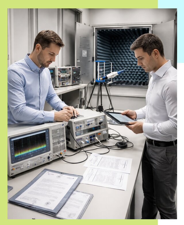 Оформление и выдача сертификата ЭМС для продукции в Верхнем Уфалее