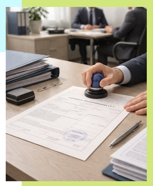 Сертификат происхождения СТ 1 в Верхнем Уфалее от 4605 р. | Алешин-Врф