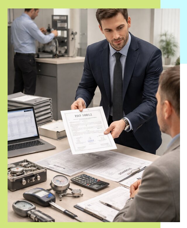 Выдача сертификата ISO 10012 по требованиям метрологии в Верхнем Уфалее