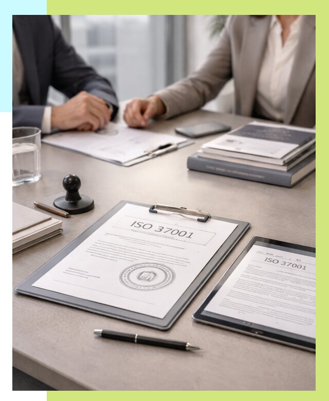 Сертификат ISO 37001 в Верхнем Уфалее оформить от 122808 р. Алешин-Врф